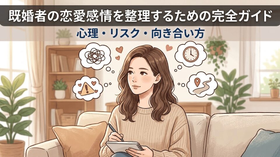 既婚者の恋愛感情を整理するための完全ガイド|心理・リスク・向き合い方