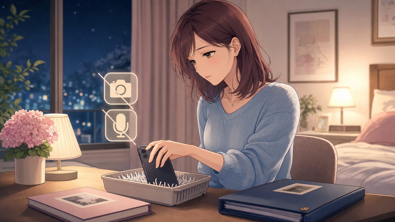婚外恋愛のLINEで写真や音声メッセージを避ける女性