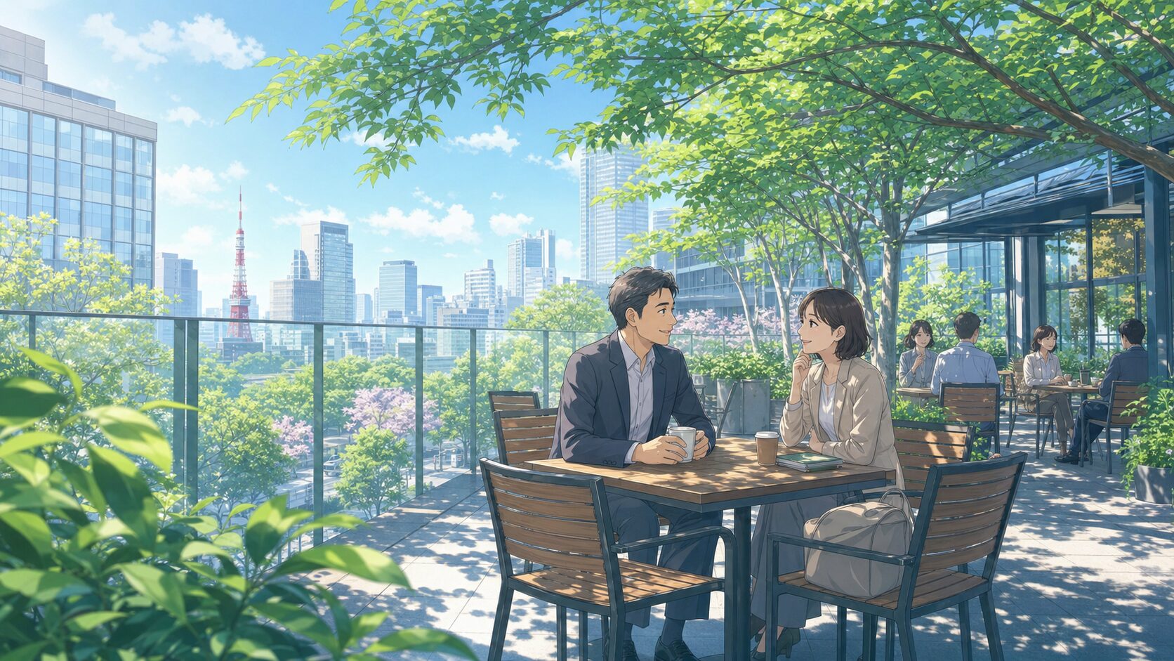 結婚後の日常にない新鮮さを異性との会話に感じる既婚男性