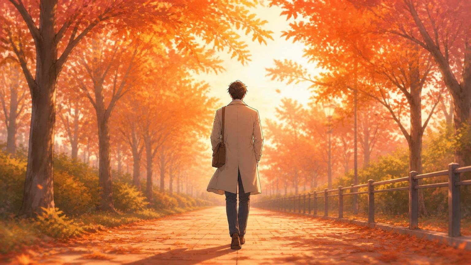 これからの道を前向きに考える人のイメージ